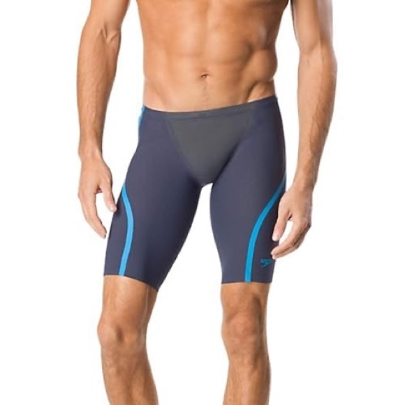 Speedo Fastskin Lzr Racer X Jammer,Grey/Blue 26